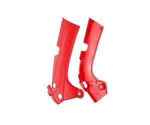 POLISPORT 8466400002 Tampons de protection de cadre de moto Rouge