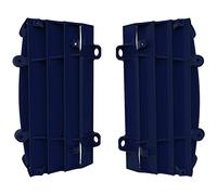 Polisport 8466800003 - Ensemble de grilles de radiateur en polypropylène Solide et Durable sans matériel Compatible avec Les Motos Husqvarna en Couleur Bleu