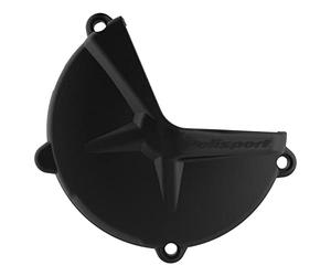 Polisport 8467300001 - Protecteur de Carter d'embrayage en Polyamide résistant aux Chocs Compatible avec Les Motos Gas Gas, Rieju en Couleur Noir