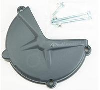 POLISPORT 8467300003 - Protecteur de carter d'embrayage en polyamide résistant aux chocs compatible avec les motos GAS GAS en couleur nardo gris