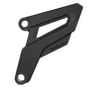 POLISPORT 8468400001 - Protecteur de pignon avant en plastique léger à haute durabilité et résistance compatible con motocicletas YAMAHA, HONDA en couleur Noir