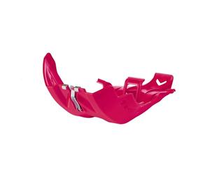 POLISPORT 8469100007 - Sabot de Protection Fortress avec protection de bielle en plastique léger très durable et résistant compatible avec les motos GAS GAS en couleur Rouge