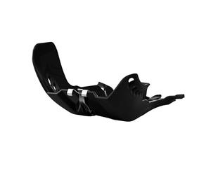 POLISPORT 8471700001 - Sabot de Protection Fortress en plastique léger très durable et résistant compatible avec les motos KTM, HUSQVARNA en couleur Noir