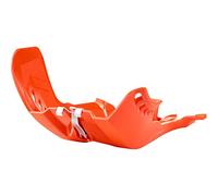 POLISPORT 8471700002 - Sabot de Protection Fortress en plastique léger très durable et résistant compatible avec les motos KTM en couleur Orange