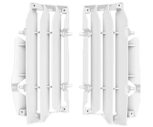 POLISPORT 8473600001 - Ensemble de grilles de radiateur en polypropylène solide et durable sans matériel compatible avec les motos BETA RR en couleur blanc