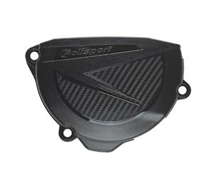 POLISPORT 8474700001 - Protecteur de carter d'embrayage en polyamide résistant aux chocs compatible avec les motos KTM en couleur noir