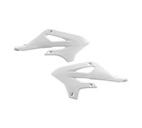 POLISPORT 8477800002 - Caches de Radiateur Solides et durables Compatible avec Les Motos Yamaha en Couleur Blanc