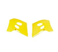 POLISPORT 8479200001 - Caches de Radiateur Solides et durables Compatible avec Les Motos Suzuki en Couleur Jaune