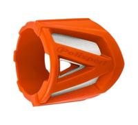 POLISPORT Protection de silencieux longue orange