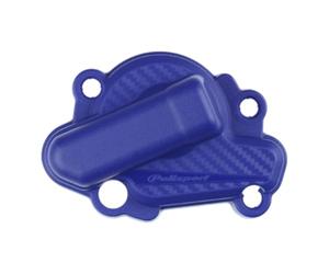 POLISPORT 8484700002 - Protecteur de pompe avec une coque dure à eau résistant à l'abrasion et aux chocs compatible avec les motos SHERCO en couleur Bleu