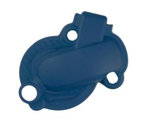 POLISPORT 8485000003 - Protecteur de pompe avec une coque dure à eau résistant à l'abrasion et aux chocs compatible avec les motos HUSQVARNA en couleur Bleu