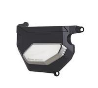 POLISPORT 8485900001 - Protecteur de carter d'embrayage en plastique résistant compatible avec les motos Yamaha en couleur Noir