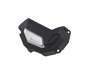POLISPORT 8486000001 - Protecteur de couvercle d'alternateur en plastique résistant compatible avec les motos Yamaha en couleur Noir