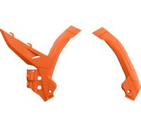 POLISPORT 8500100002 KTM Protection de cadre Orange