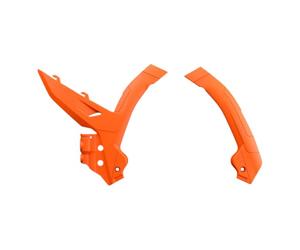 POLISPORT 8500100002 KTM Protection de cadre Orange