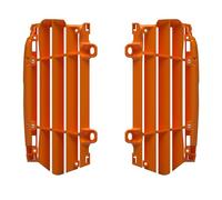 POLISPORT 8500300002 - Grilles Radiateur Modèles KTM Orange
