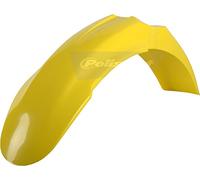 POLISPORT 8561000007 - Garde-boue avant réplique OEM en plastique brillant durable et résistant compatible avec les motos Suzuki en couleur jaune