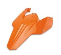 POLISPORT 8563900004 - Garde-Boue arrière + Panneaux latéraux Solides et durables Compatible avec Les Motos KTM en Couleur Blanc