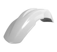 POLISPORT 8569200002 - Garde-boue avant réplique OEM en plastique brillant durable et résistant compatible avec les motos Honda en couleur blanc