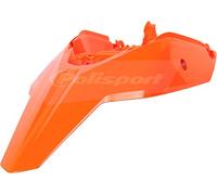 POLISPORT 8571600001 - Garde-boue arrière + panneaux latéraux solides et durables compatible avec les motos KTM en couleur Orange
