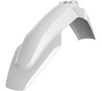 POLISPORT 8572400007 - Garde-boue avant réplique OEM en plastique brillant durable et résistant compatible avec les motos Husqvarna en couleur blanc