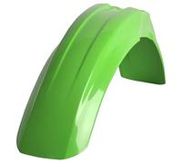 POLISPORT 8596000009 - Garde-boue avant réplique OEM en plastique brillant durable et résistant compatible avec les motos Kawasaki en couleur vert