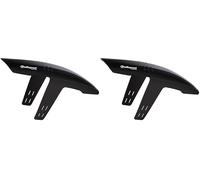 Polisport 8623400001 - Garde-Boue Avant Universel X-Cape pour VTT avec Roues 26", 27,5" et 29" de Couleur Noir (Lot de 2)