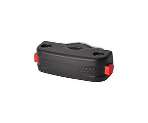 POLISPORT 8632900002 - Support de Remplacement pour Les sièges Avant des modèles Guppy Mini (jusqu'à v. 2021)/BILBY Junior/Bubbly Mini de Couleur Noire, Taille Unique