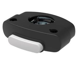 POLISPORT 8632900028 - Nouveau Support de Remplacement pour Le modèle de Chaise à Cadre Avant Guppy Mini+ 2022 de Couleur Noire, Noir