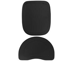 POLISPORT 8634400027 - Coussin imperméable de Remplacement pour Chaise modèle Groovy de Couleur Noire, Noir