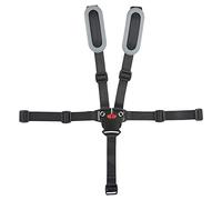 POLISPORT 8640100004 - Ceinture de sécurité 5 Points de Rechange + épaulettes EVA pour Fauteuil modèle Guppy Maxi de Couleur Noir/Argent