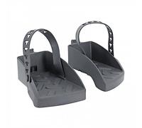 POLISPORT 8640300004 - Repose-Pieds + Sangles de Rechange pour Chaise modèle Guppy Mini de Couleur Gris foncé