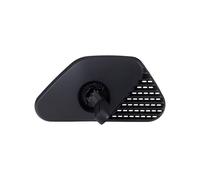 Polisport 8640400005 Kit Repose-Pieds Guppy Junior, rétractables et réglables avec plaques et Protections pour protéger Les Pieds des Enfants, pour Guppy Porte-Bagages et MIK-HD, Ø14-28 mm, Noir