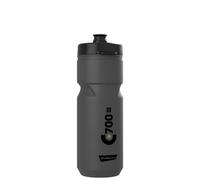 POLISPORT 8644900016 - Bidon vélo modèle C700 de 700 ML. Bouteille d'eau pour Cyclistes sans BPA en Couleur Nardo Gris/Noir/Noir