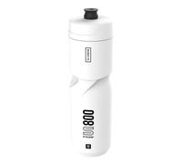 POLISPORT 8645400094 - Bidon vélo du modèle S800 d'une contenance de 800ml. Bouteille d'eau pour Cyclistes sans BPA en Couleur Blanc
