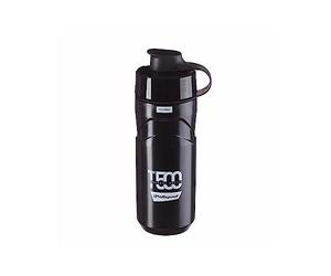 POLISPORT 8645500002 - Bouteille Isotherme modèle T500 pour Le Cyclisme d'une contenance de 500ml. Bouteille d'eau pour Cyclistes sans BPA en Couleur Noir/Gris