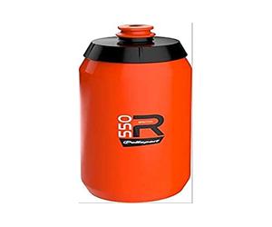 Polisport 8645600008 - Bidon vélo du modèle R Collection R550 d'une contenance de 550ml. Bouteille d'eau pour cyclistes sans BPA en couleur orange