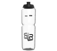 Polisport 8649100007 - Bidon vélo du modèle R Collection R1000 d'une contenance de 1000ml. Bouteille d'eau pour cyclistes sans BPA en couleur transparente