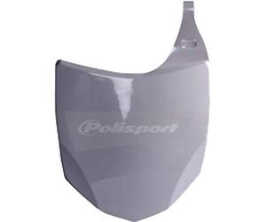Polisport 8656800002 - Plaque d'immatriculation Avant réplique OEM en Plastique Brillant Durable et résistant Compatible avec Les Motos Kawasaki en Couleur Blanc