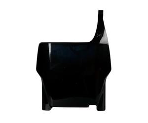 Polisport 8661900002 - Plaque d'immatriculation Avant réplique OEM en Plastique Brillant Durable et résistant Compatible avec Les Motos Honda en Couleur Noir