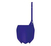 POLISPORT 8666000007 - Plaque d'immatriculation Avant réplique OEM en Plastique Brillant Durable et résistant Compatible avec Les Motos Yamaha en Couleur Bleu