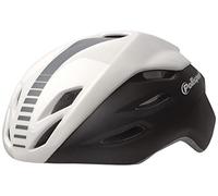 Polisport Helmet Aero-R (L=58/61) Casque Unisex-Adult, Noir Mat/Blanc Brillant/Gris, L