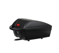 Polisport 8870100002 - Coffre arrière vélo 11L, verrouillable et étanche, Mallette Robuste pour vélo, Compatible avec Porte-Bagages MIK & MIK-HD SnapLock, Noir