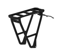 POLISPORT 8873000004 Porte-Bagages Arrière HRP - Durable, Léger, Montage Standard, Compatible avec Sacoches, Noir - Supporte Jusqu’à 27 kg, Idéal pour Trajets Et Charge