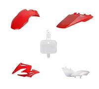 POLISPORT 90025 - Kit de répliques plastiques MX de Polisport pour ceux qui recherchent la qualité OEM pour motos Honda en couleur OEM