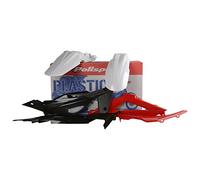 POLISPORT 90503 - Kit de répliques plastiques MX de Polisport pour ceux qui recherchent la qualité OEM pour motos Husqvarna en couleur OEM