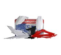 POLISPORT 90504 - Kit de répliques plastiques MX de Polisport pour ceux qui recherchent la qualité OEM pour motos Husqvarna en couleur OEM