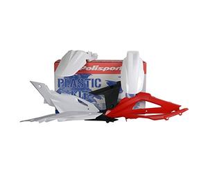 POLISPORT 90504 - Kit de répliques plastiques MX de Polisport pour ceux qui recherchent la qualité OEM pour motos Husqvarna en couleur OEM