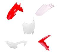 POLISPORT 90537 - Kit de répliques plastiques MX de Polisport pour ceux qui recherchent la qualité OEM pour motos Honda en couleur OEM