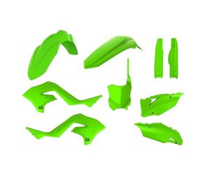 POLISPORT 90936 - Kit de répliques MX Restyling de Polisport pour ceux qui recherchent la qualité OEM pour motos Kawasaki en couleur citron vert